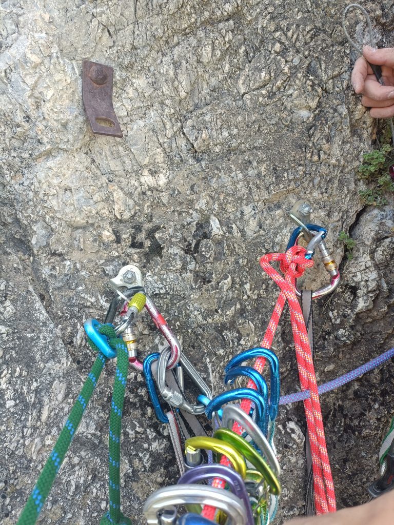 Reunion del Primer Largo Escalada Clásica Cahorros Mirador Palo
