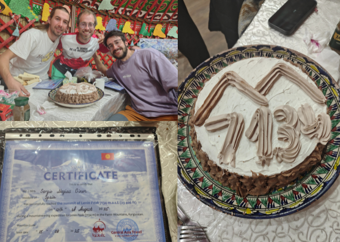 Viaje Kirguistan Pico Lenin